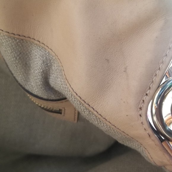 Gucci Multicolor Floral Canvas and Leather Peggy Bamboo Hobo - Picture 5 of 13